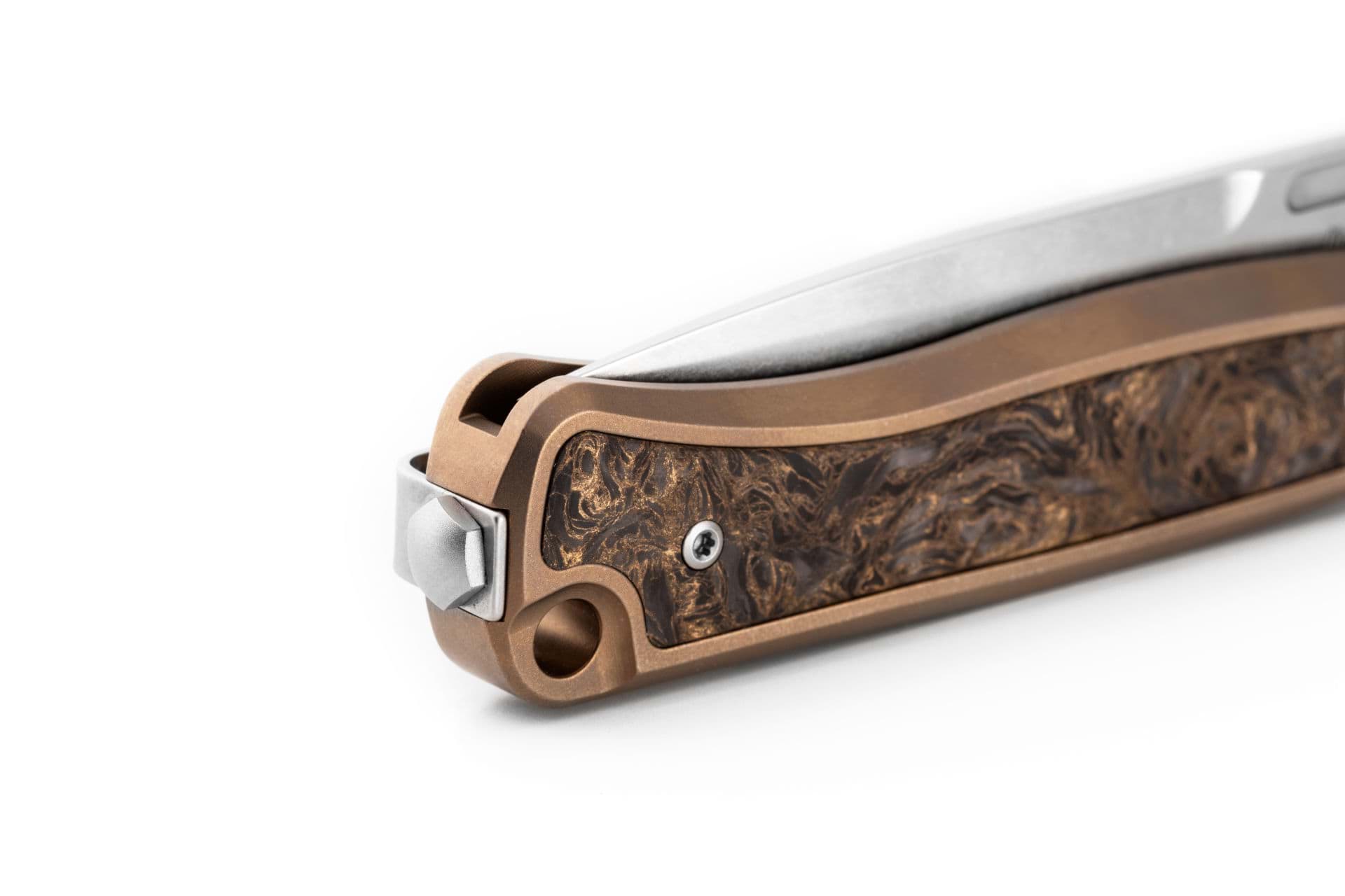 Briceag LionSteel- Maner Titan, Sistem Framelock