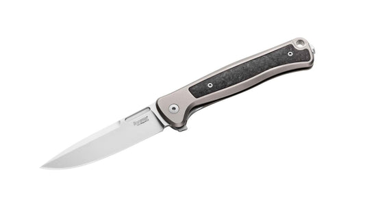 Briceag LIONSTEEL SKINNY GREY TITAN LionSteel- Maner Titan, Blocare Framelock