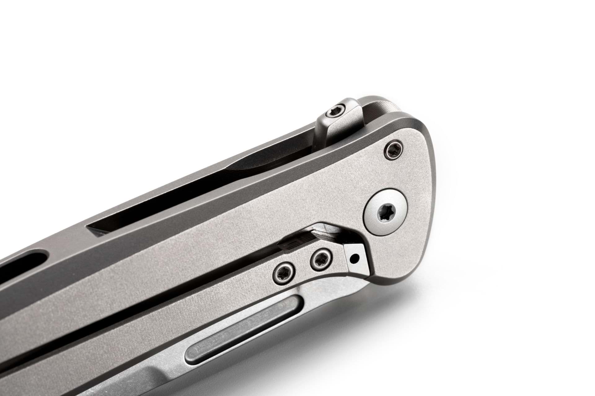 Briceag LIONSTEEL SKINNY GREY TITAN LionSteel- Maner Titan, Blocare Framelock