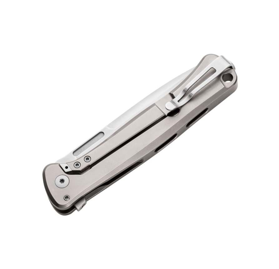 Briceag LIONSTEEL SKINNY GREY TITAN LionSteel- Maner Titan, Blocare Framelock