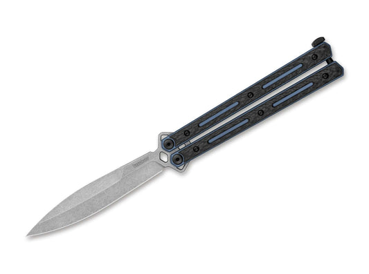Briceag Lucha Carbon Fiber Kershaw- Balisong, Lamă CPM-20CV