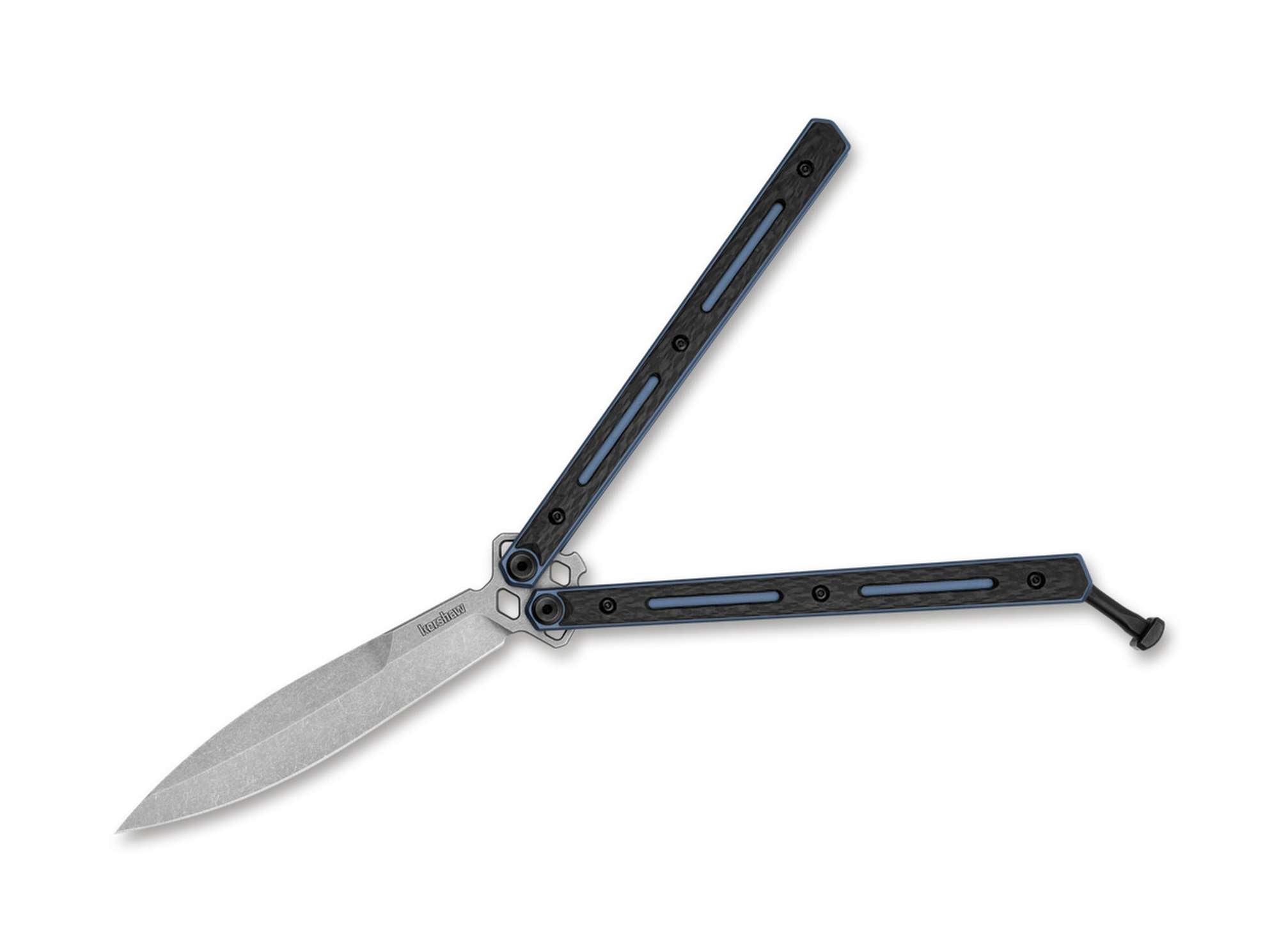 Briceag Lucha Carbon Fiber Kershaw- Balisong, Lamă CPM-20CV