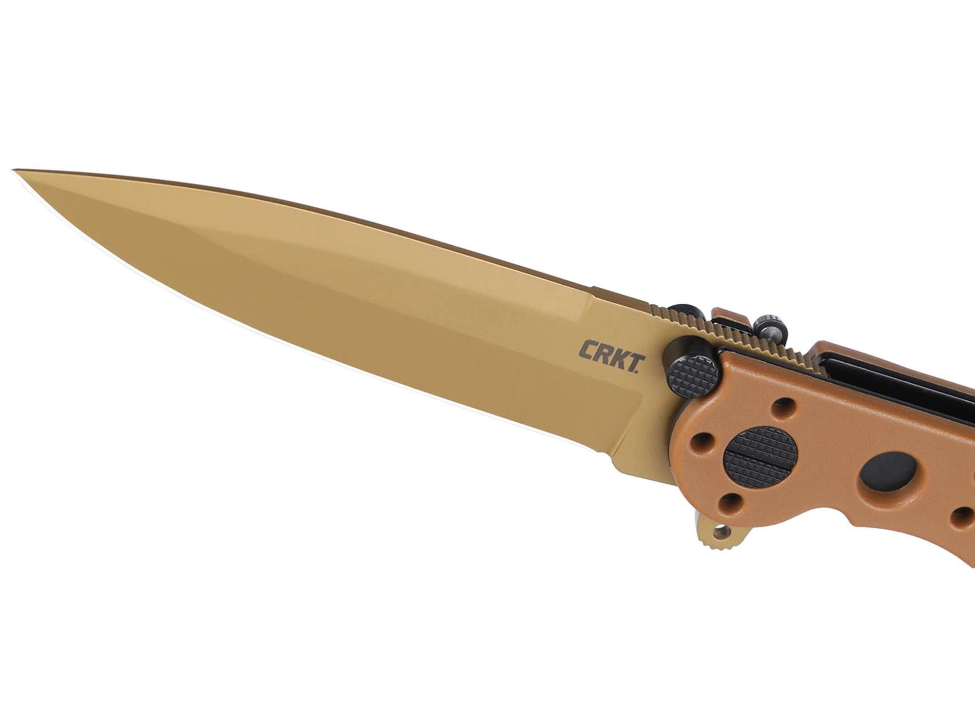 Briceag M16-01DZ Spearpoint GRN Desert CRKT- Design Slim, Maner GRN