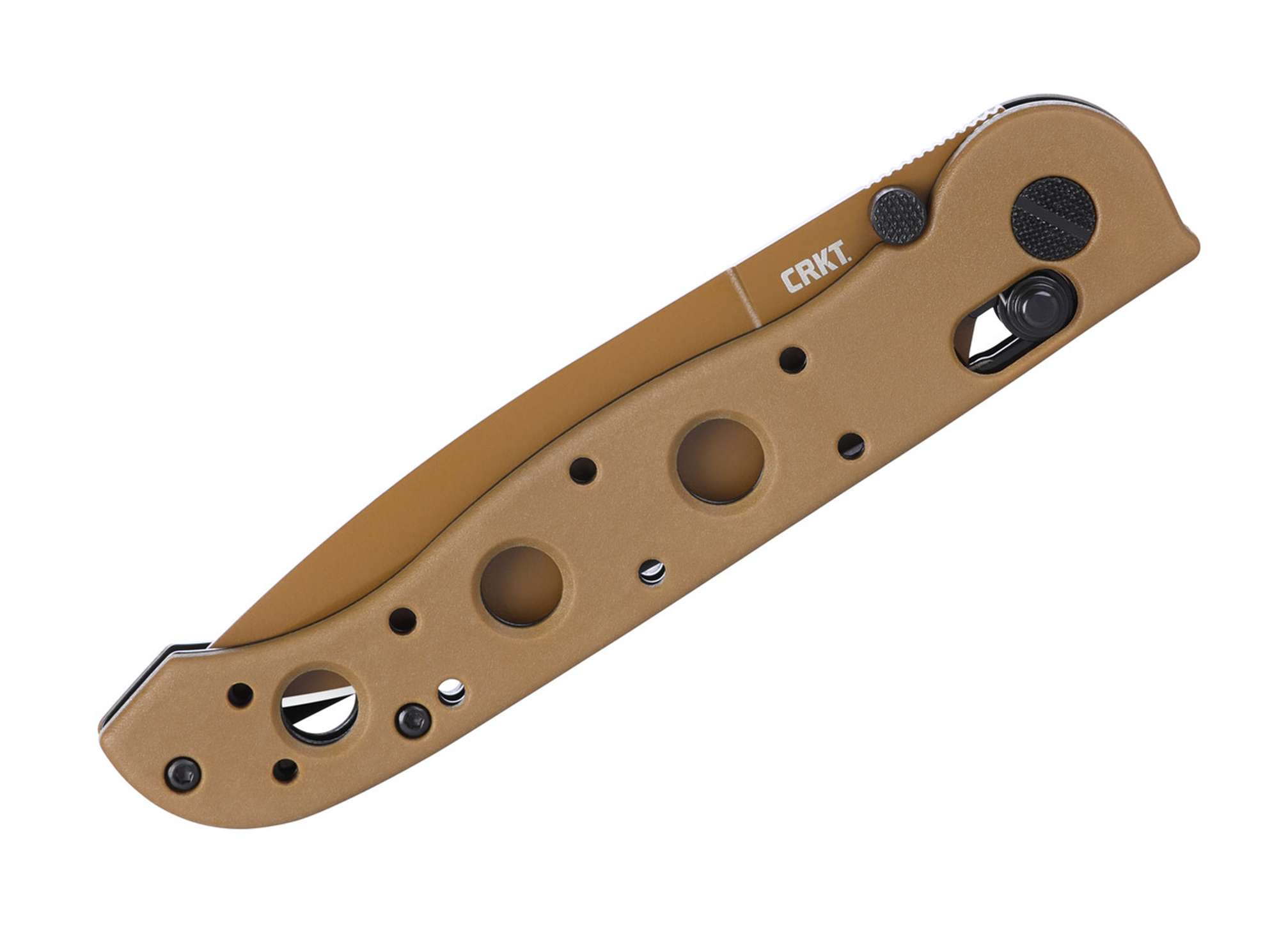 Briceag M16-03XD Desert CRKT- Finisaj Desert, Lama Otel D2