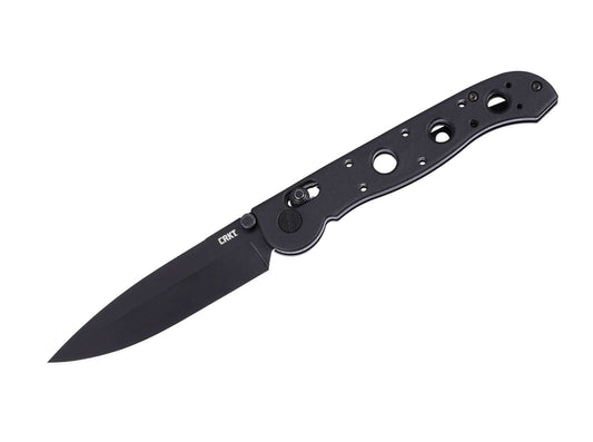 Briceag M16-03XK Crossbar Lock All Black CRKT- Lama D2, Blocare Ambidextra