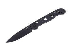 Briceag M16-03XK Crossbar Lock All Black CRKT- Lama D2, Blocare Ambidextra