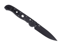 Briceag M16-03XK Crossbar Lock All Black CRKT- Lama D2, Blocare Ambidextra