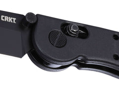 Briceag M16-03XK Crossbar Lock All Black CRKT- Lama D2, Blocare Ambidextra