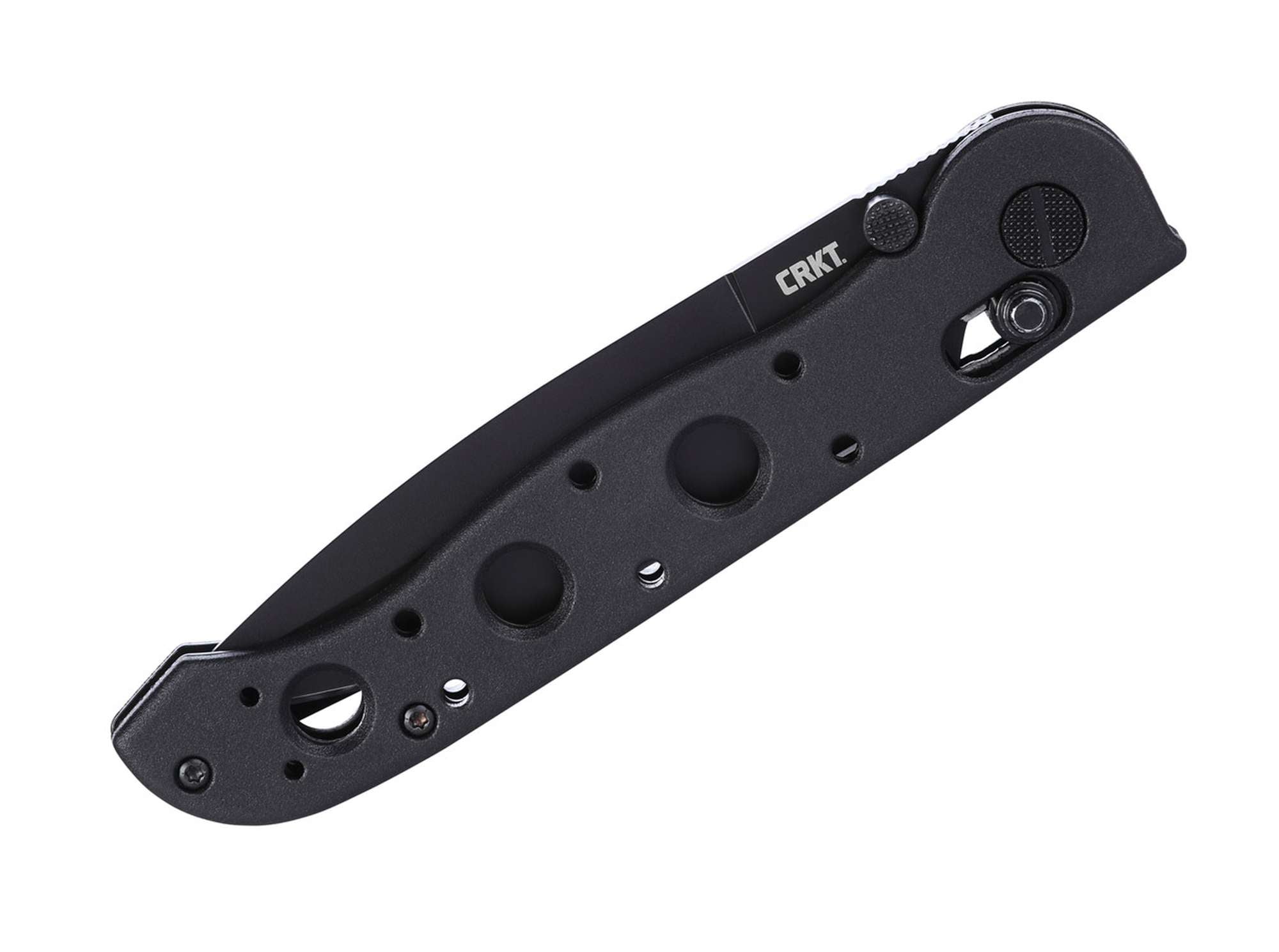 Briceag M16-03XK Crossbar Lock All Black CRKT- Lama D2, Blocare Ambidextra