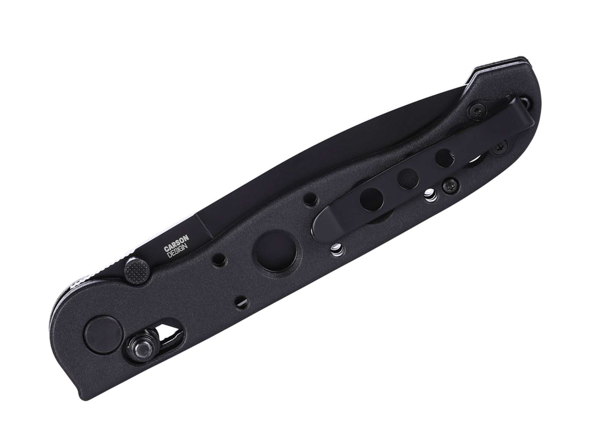 Briceag M16-03XK Crossbar Lock All Black CRKT- Lama D2, Blocare Ambidextra