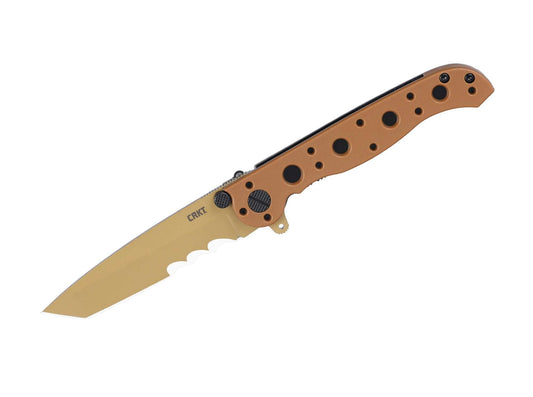 Briceag M16-10DZ Tanto GRN Desert Tan CRKT- Lama Tanto D2, Utilizare EDC