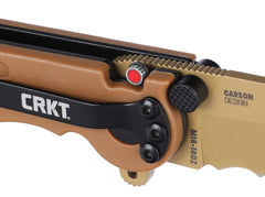 Briceag M16-10DZ Tanto GRN Desert Tan CRKT- Lama Tanto D2, Utilizare EDC