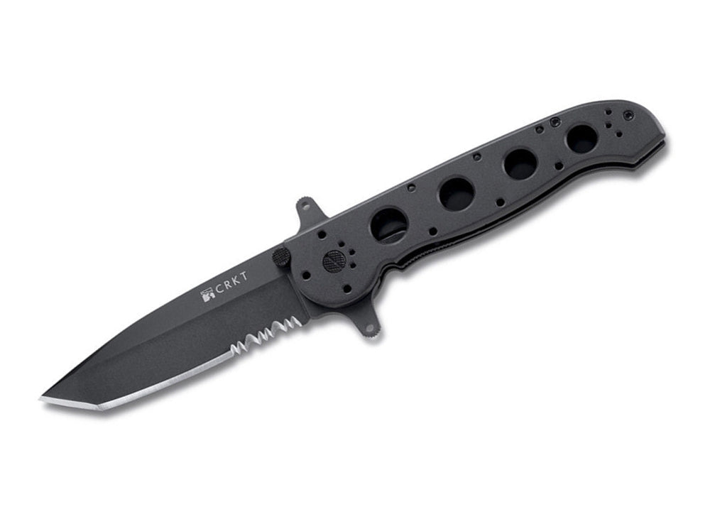 Briceag M16-14 Special Forces Black CRKT- Lama AUS-8 PVD, Siguranta LAWKS