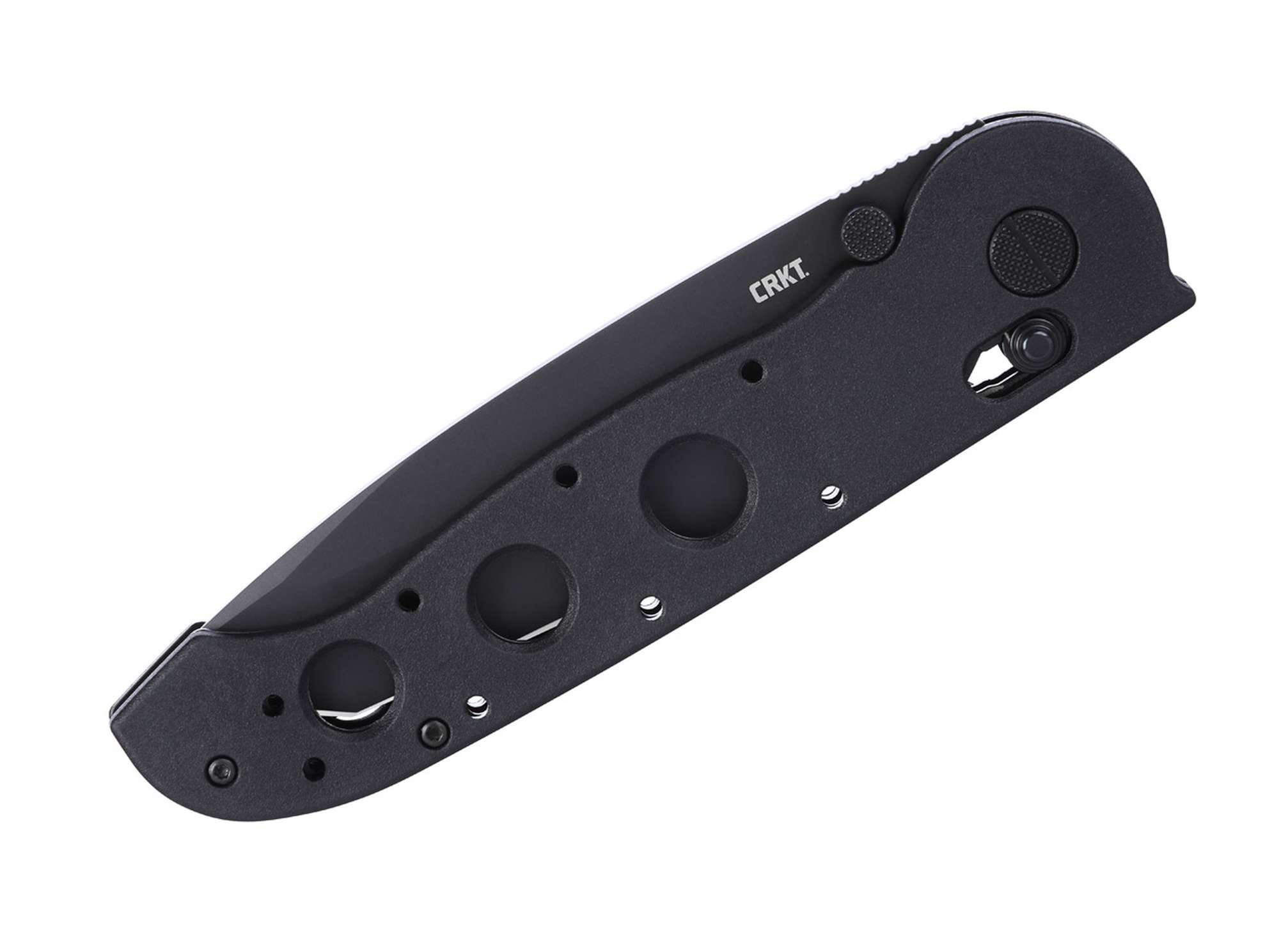Briceag M16-14XK All Black CRKT- Lama Tanto Serrata, Design Tactic