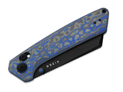 Briceag Madrac Nitro-V Blue & Grey Vortex Micarta Kizer- Otel Nitro-V, Clutch Lock