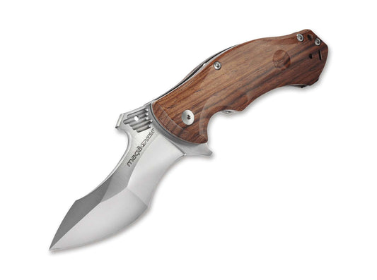 Briceag Magà Cocobolo Satin Viper- Maner Cocobolo, Deschidere Flipper
