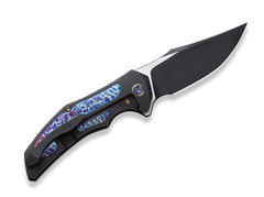 Briceag Magnetron Black Flamed Titanium WE Knife- Lama CPM-20CV, Maner Titan Flamat