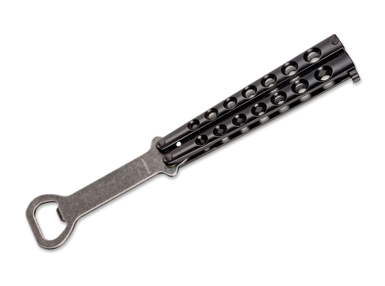 Briceag Magnum Balisong Black Heinr. Böker Baumwerk GmbH- Deschizator Sticle, Design Tactic