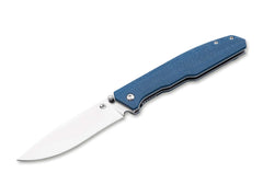 Briceag Magnum Deep Blue Canvas – Cuțit EDC Modern, Ușor și Elegant