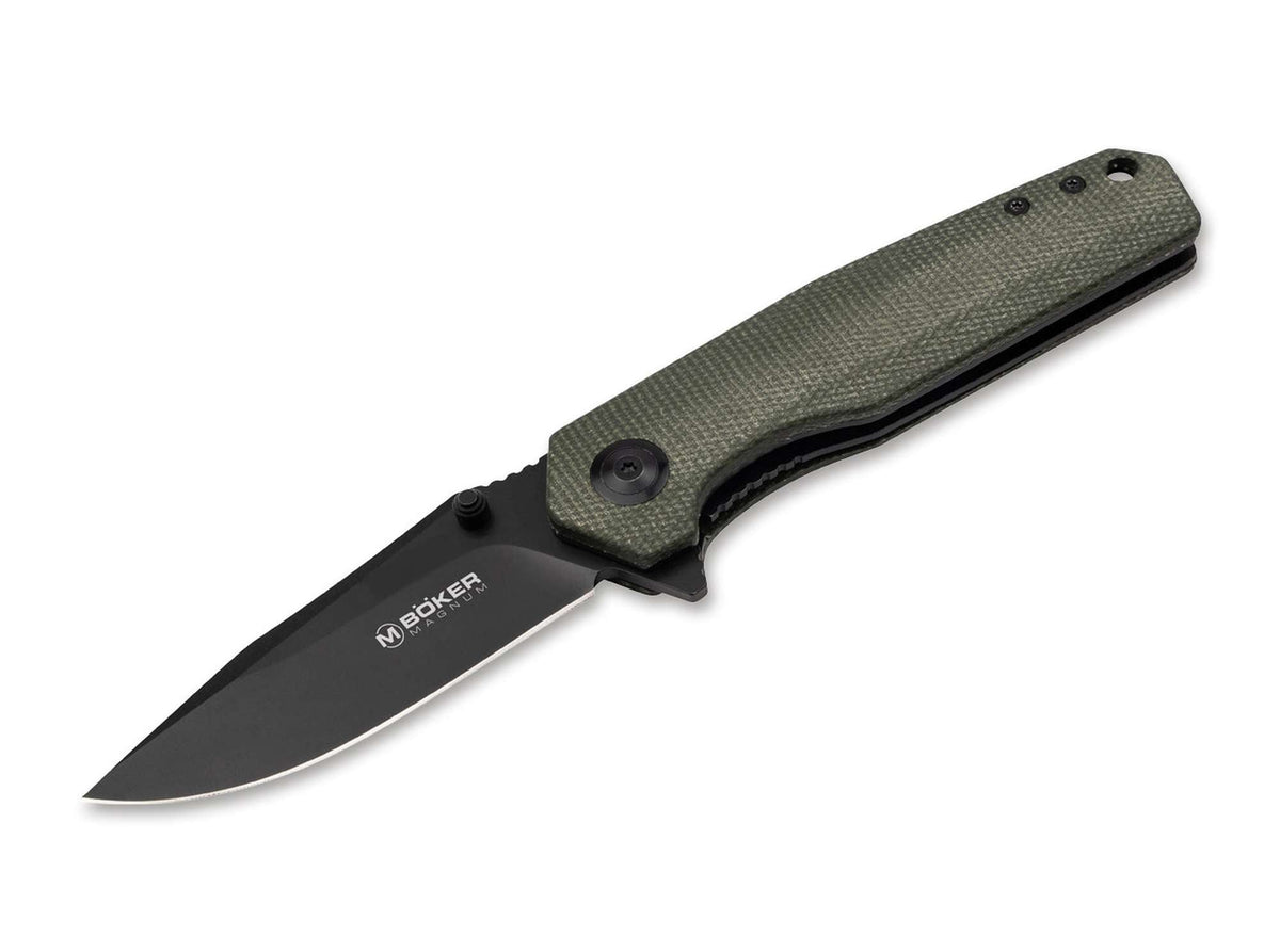 Briceag Magnum Field Flipper Heinr. Böker Baumwerk GmbH- Utilizare EDC, Mâner Micarta