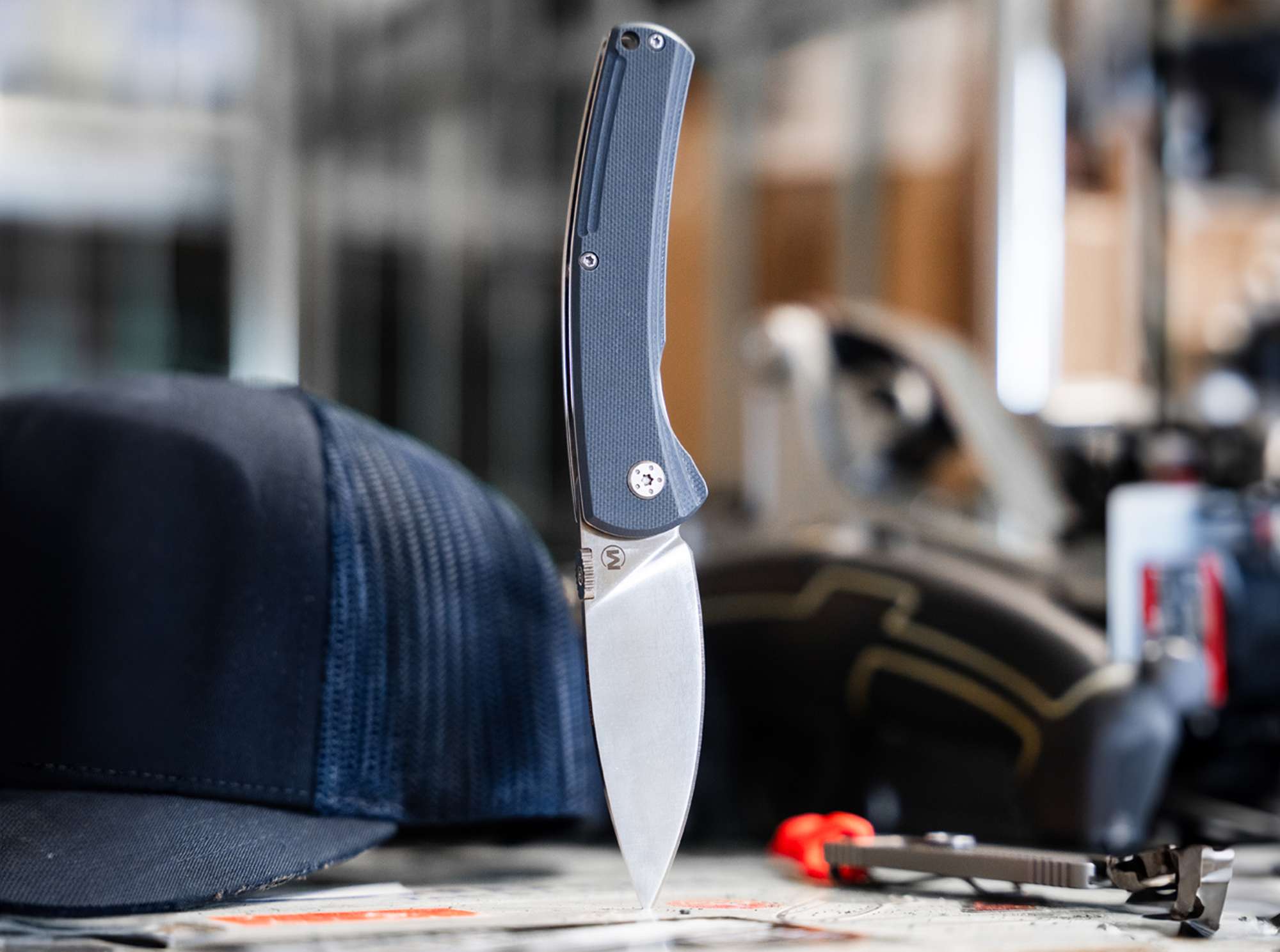 Briceag Magnum Huayna Blue Heinr. Böker Baumwerk GmbH- Utilizare EDC, Design Robust