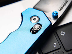 Briceag Magnum Rockstub Blue Elox – Cuțit EDC Compact, Modern și Fiabil