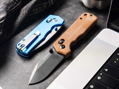 Briceag Magnum Rockstub Brown Micarta – Cuțit EDC Compact, Robust și Natural