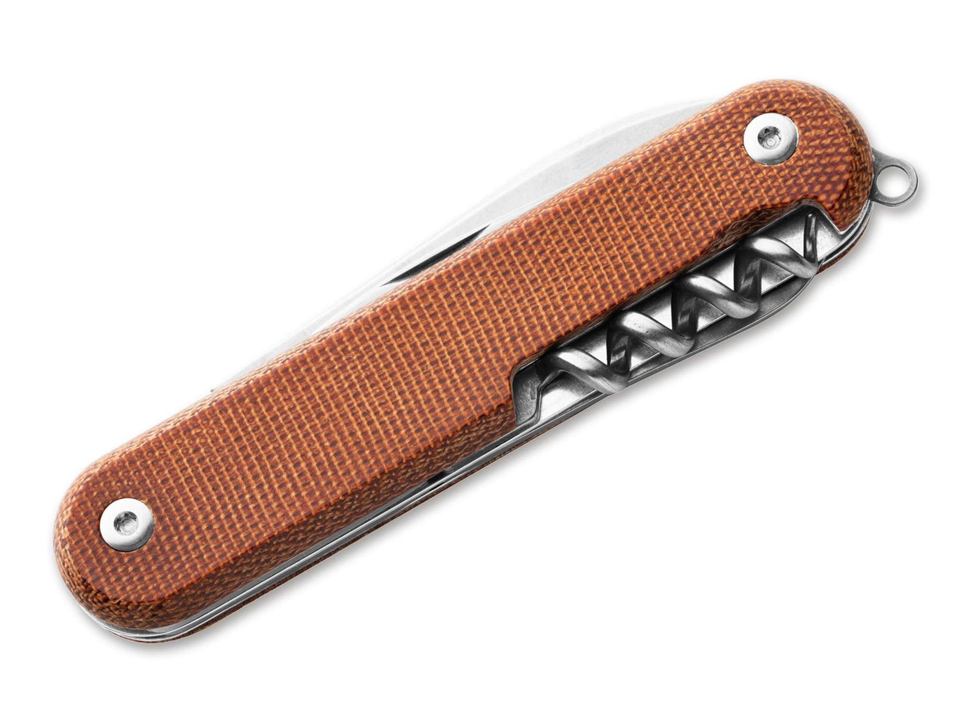 Briceag Malga 6 MagnaCut Micarta Natural MKM- Lama MagnaCut, 6 Instrumente