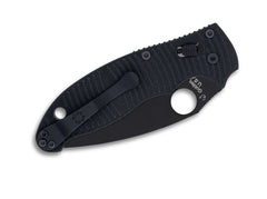 Briceag Manix 2 Salt G10 Magnacut Spyderco- Lama Neagra, Grip Aderent