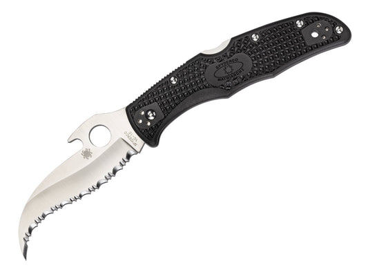 Briceag Matriarch 2 Spyderco- Mecanism WAVE, Seratie Agresiva