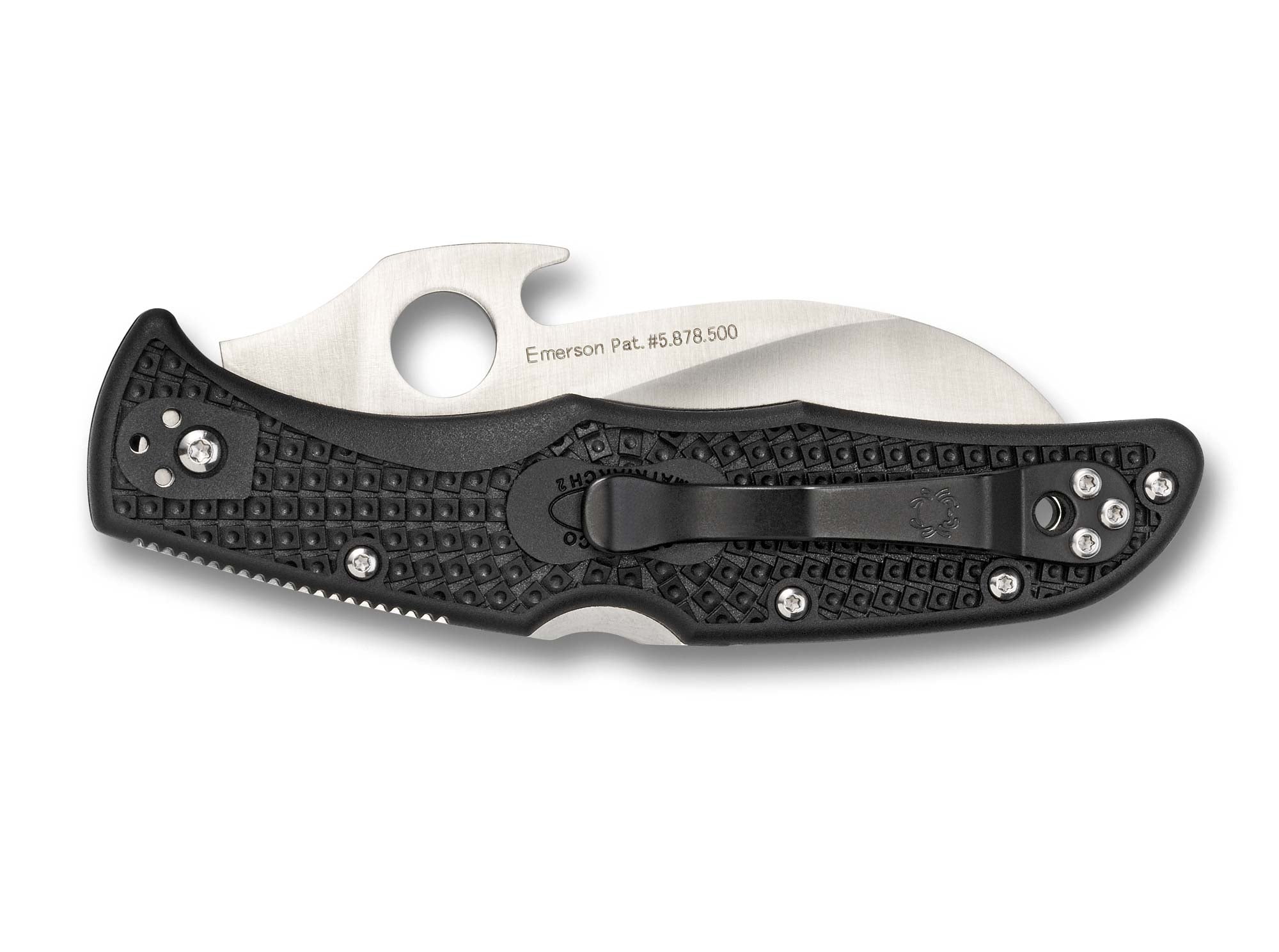 Briceag Matriarch 2 Spyderco- Mecanism WAVE, Seratie Agresiva
