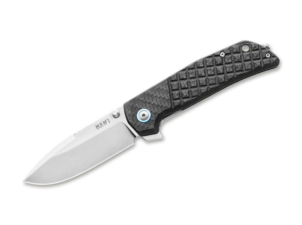 Briceag Maximo CF Black MKM- Maner Fibra de Carbon, Blocare Framelock