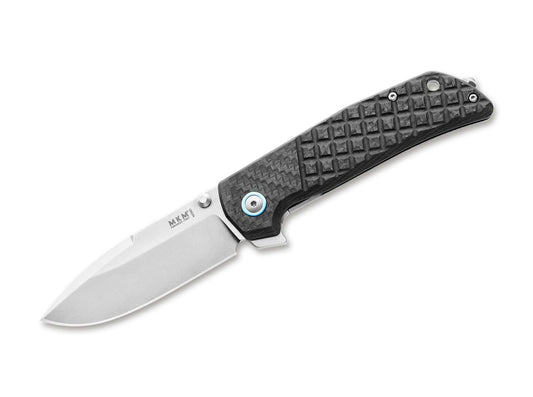 Briceag Maximo CF Black MKM- Maner Fibra de Carbon, Blocare Framelock