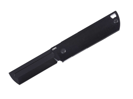 Briceag Mbombo Frame Lock All Black CRKT- Maner Titan, Ideal EDC