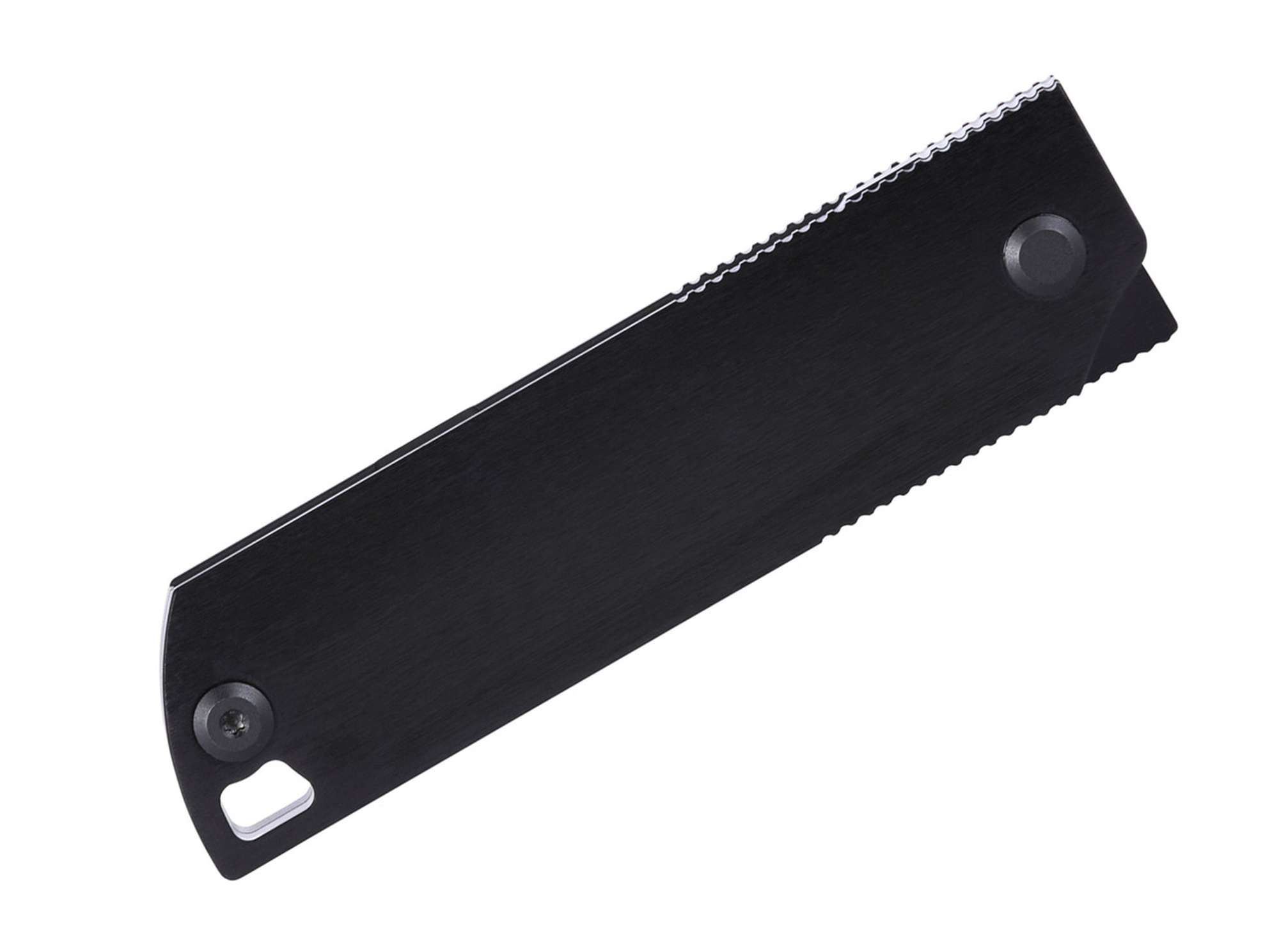 Briceag Mbombo Frame Lock All Black CRKT- Maner Titan, Ideal EDC