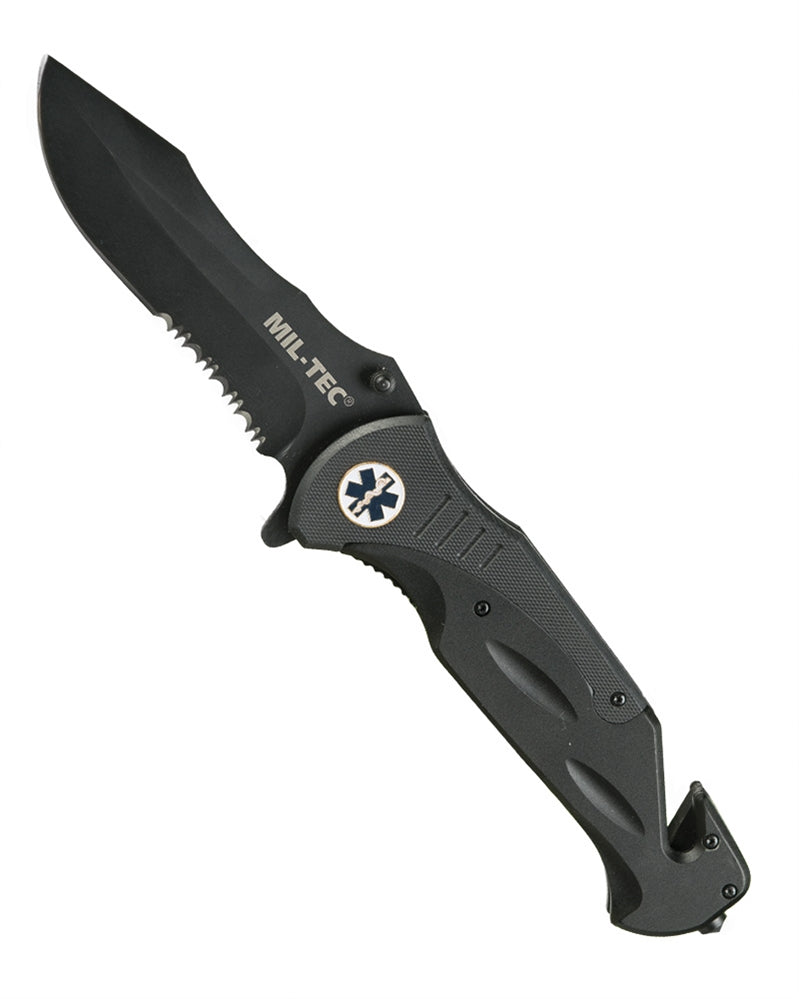 Briceag Medical Mil-Tec – Lamă 11,5 cm, Oțel 440, Mâner G10