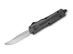 Briceag Medium Stonewash FS-3 Drop CobraTec- Lamă Drop Point D2, Finisaj Stonewash