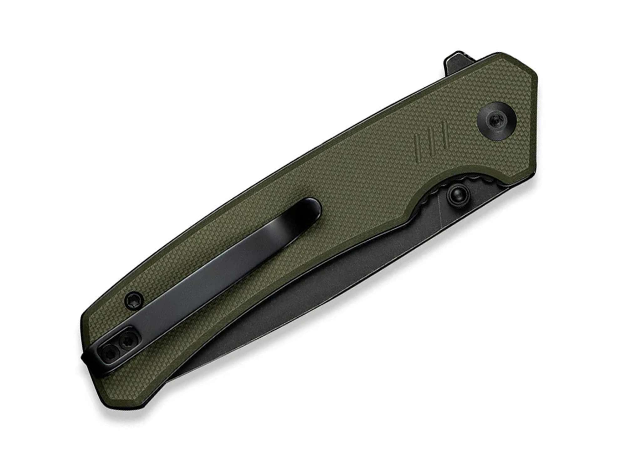 Briceag Merit G10 OD Green Black Stonewashed CIVIVI- G10, EDC