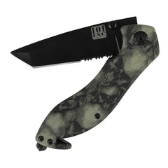 Briceag Mes Skull Negru - Gata de Acțiune. Oricând. Oriunde.