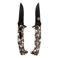Briceag Mes Skull Negru - Pregătire Tactică Constantă