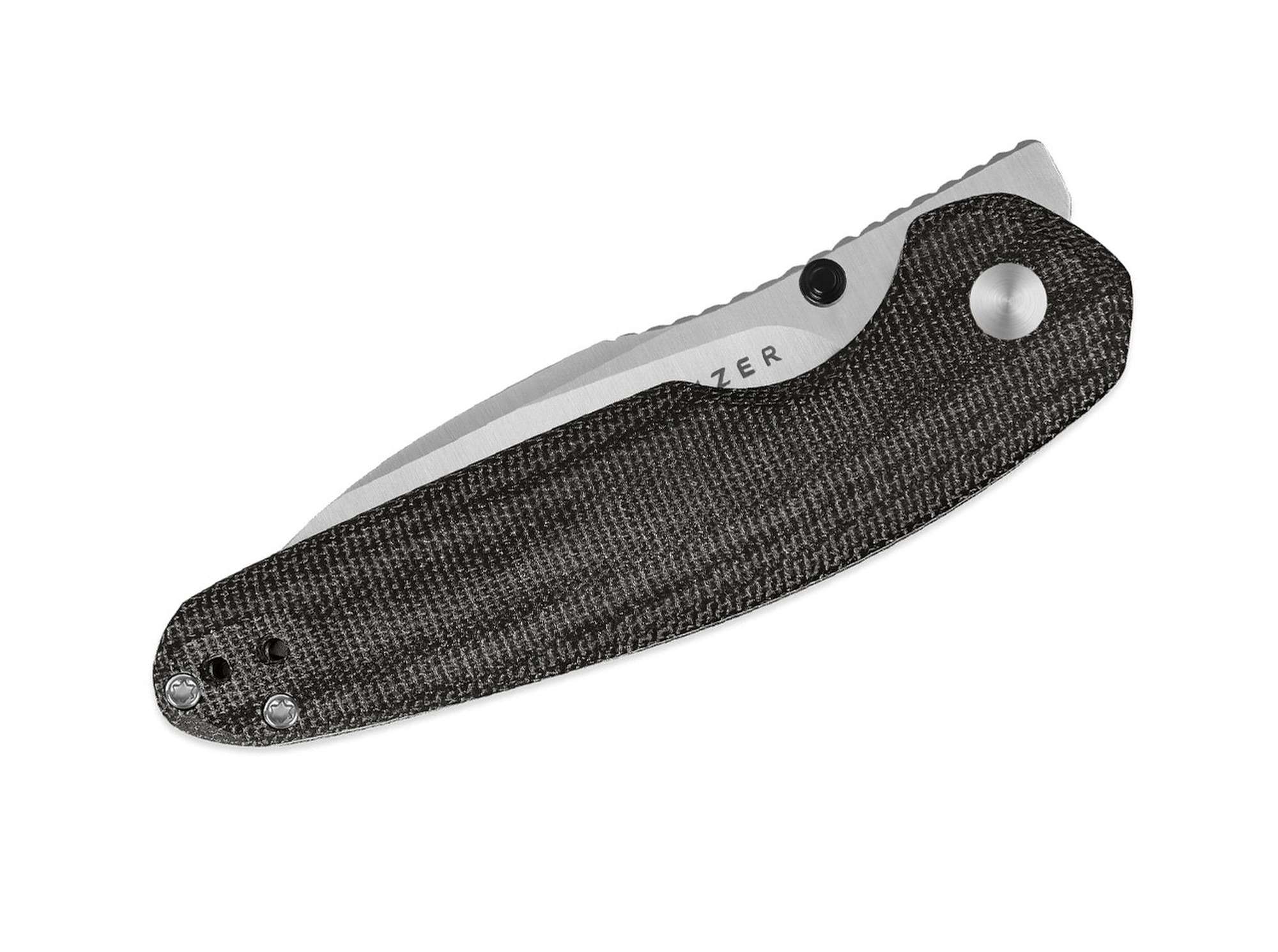 Briceag Meteora Nitro-V Black Micarta Kizer- Lama Nitro-V, Maner Micarta Ergonomic