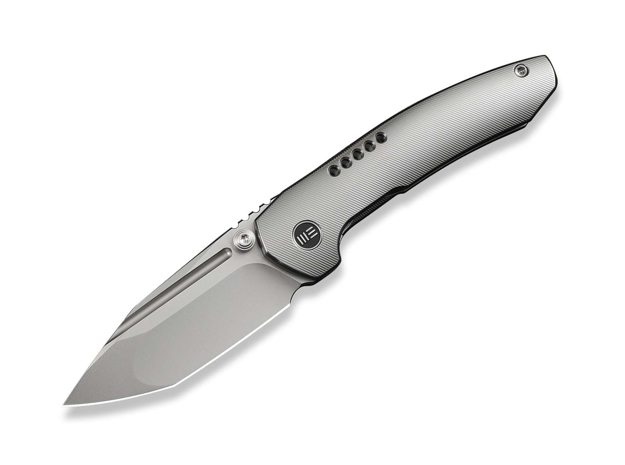 Briceag Micro Trogon M390 Gray Ti WE Knife- Lama M390, Maner Titan