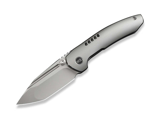 Briceag Micro Trogon M390 Gray Ti WE Knife- Lama M390, Maner Titan