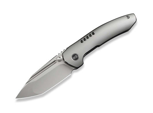 Briceag Micro Trogon M390 Gray Ti WE Knife- Lama M390, Maner Titan