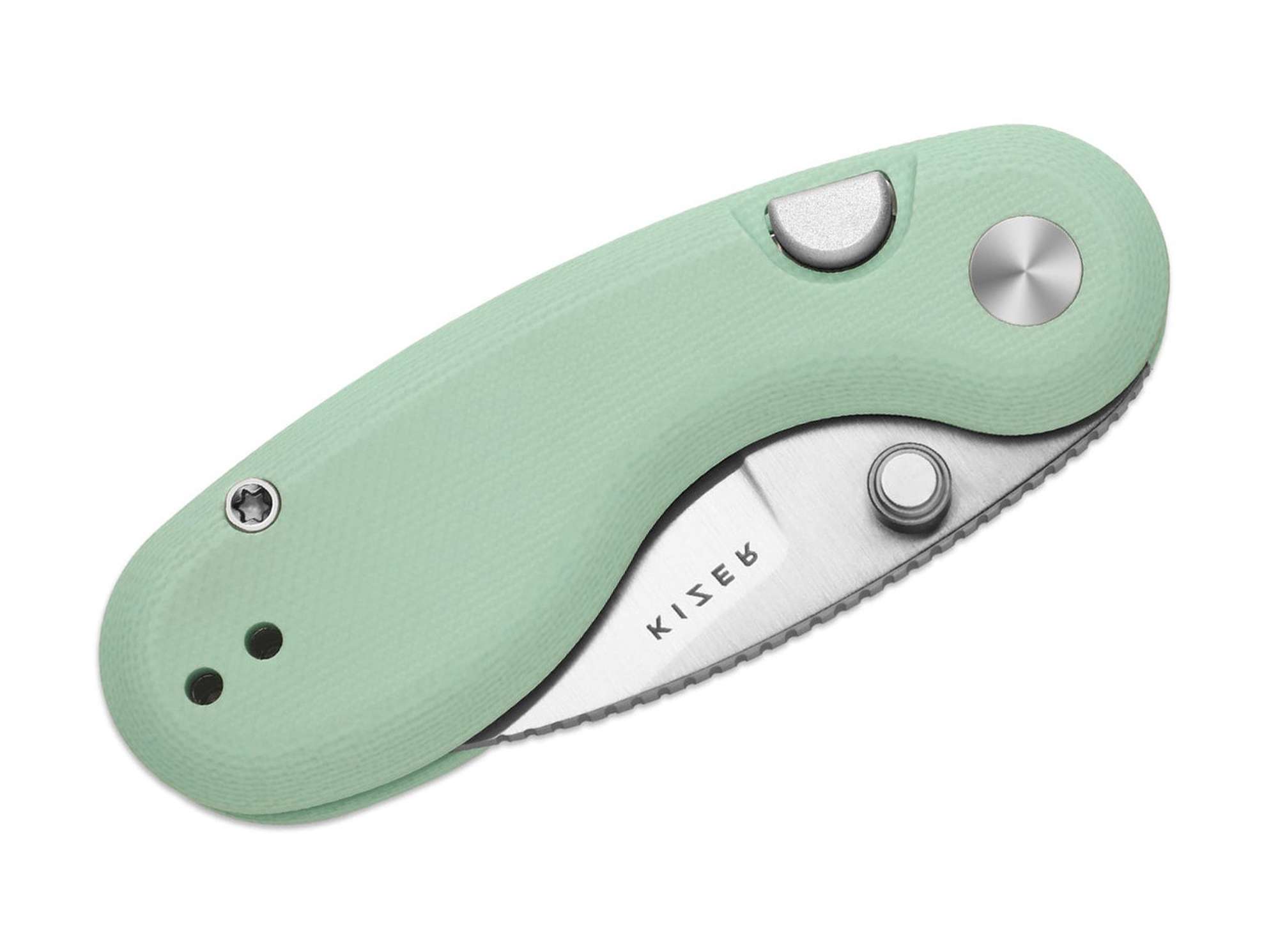 Briceag Microbe Natural G10 Kizer- Lama, Maner G10 Natural