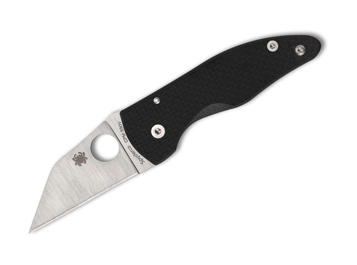 Briceag MicroJimbo Carbon Fiber CPM S90V Sprint Run Spyderco- Fibră, S90V