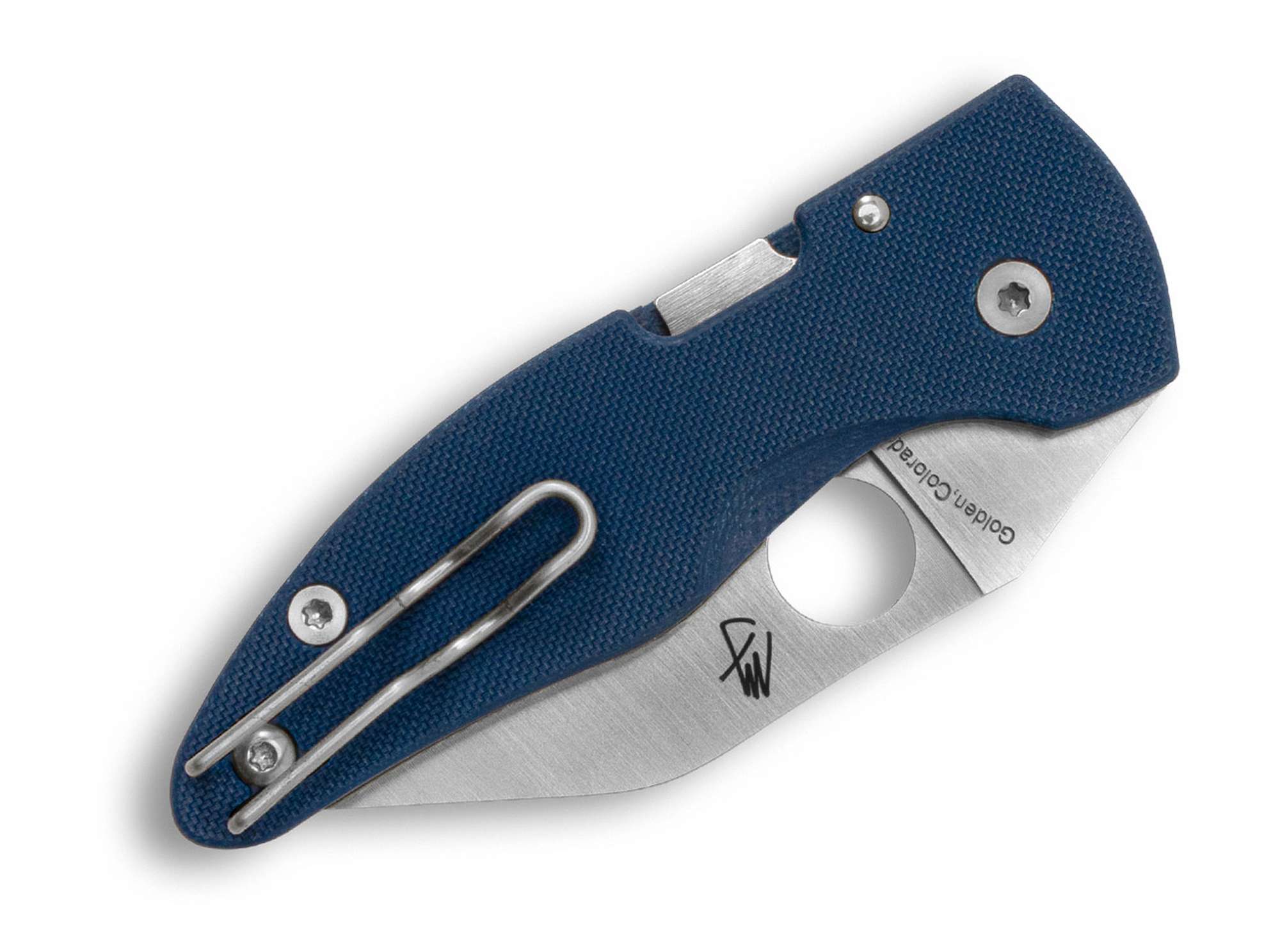 Briceag MicroJimbo CPM SPY27 PlainEdge Spyderco- Otel SPY27, Design Compact