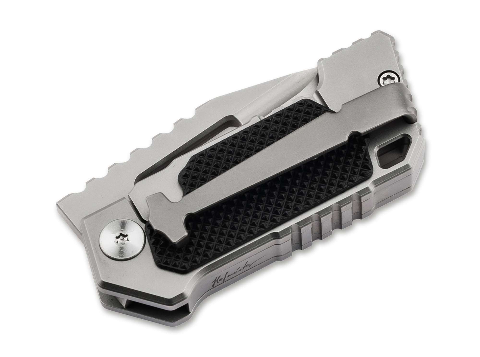 Briceag Midgards Messer Utgard Nano Folder Black Balance Line Boker- D2, G10