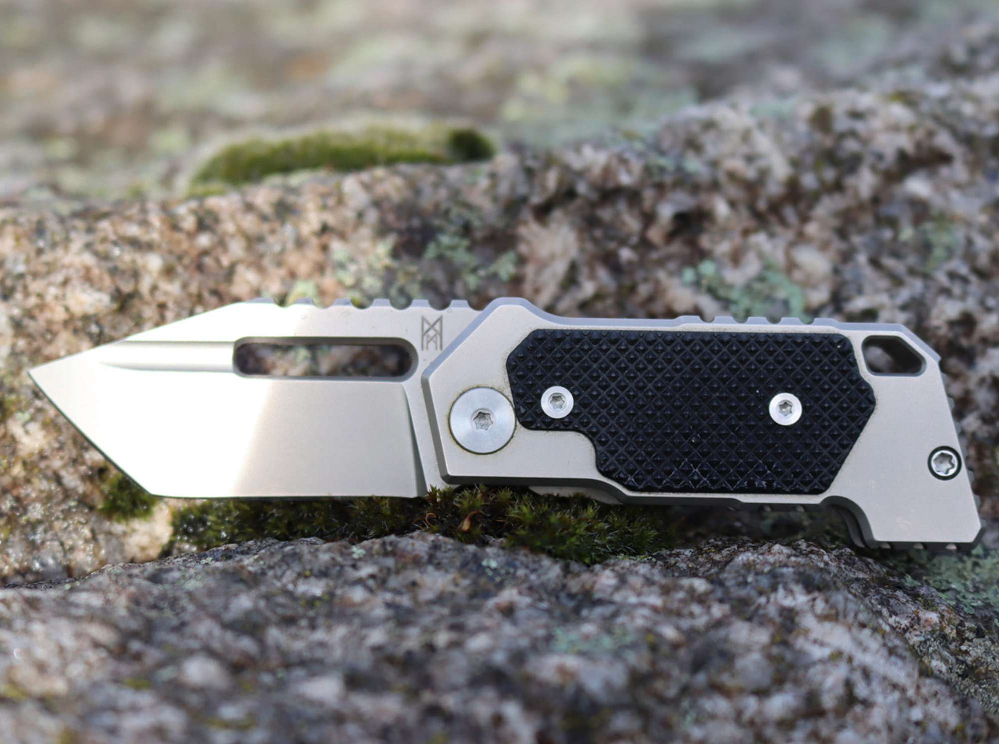 Briceag Midgards Messer Utgard Nano Folder Black Balance Line Boker- D2, G10