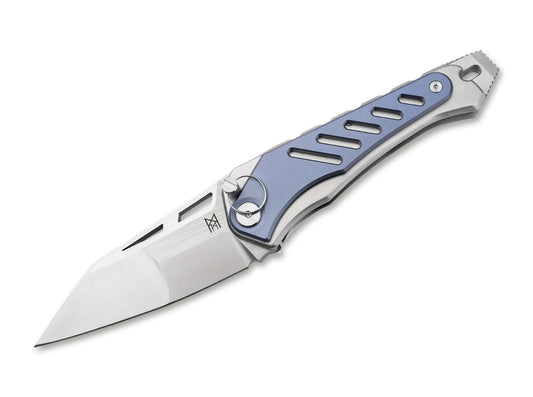 Briceag Midgards Messer Zaria Folder Boker- Maner Titan Albastru, Design Futuristic